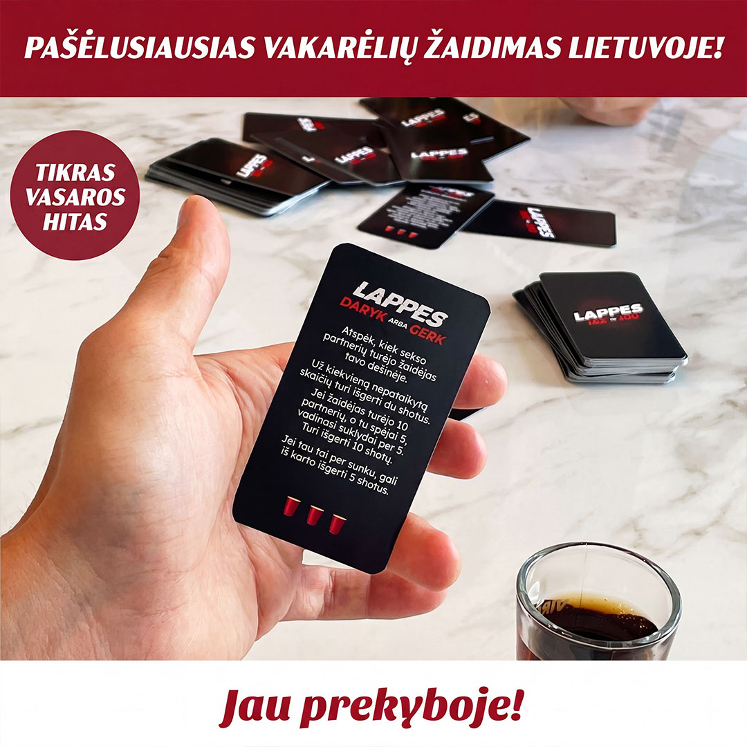 daryk arba gerk – pašėlęs vakarėlių žaidimas su 80 užduočių daryk arba gerk – pašėlęs vakarėlių žaidimas su 80 užduočių
